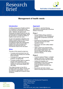 Research Brief Management of health needs Introduction