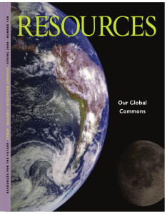 RESOURCES Our Global Commons 168