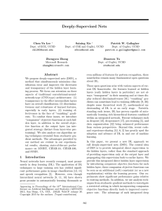 Deeply-Supervised Nets