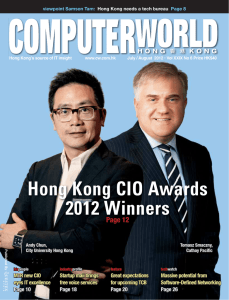Hong Kong CIO Awards 2012 Winners Page 12