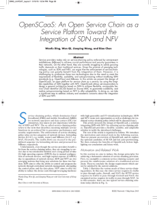 OpenSCaaS: An Open Service Chain as a Service Platform Toward the