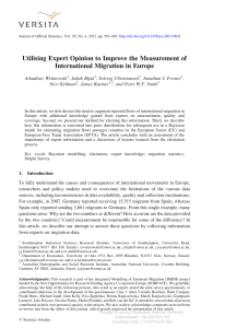 Utilising Expert Opinion to Improve the Measurement of