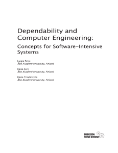 Dependability and Computer Engineering: Concepts for Software-Intensive Systems