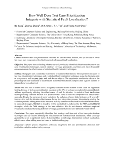 How Well Does Test Case Prioritization Integrate with Statistical Fault Localization?