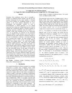 An Extension of Generalized Regression Estimator to Dual Frame Surveys