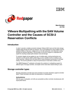 Red paper VMware Multipathing with the SAN Volume