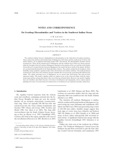 NOTES AND CORRESPONDENCE 2940 J. H. L