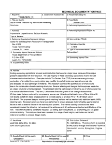 R TECHNICAL DOCUMENTATION PAGE TXl99/1876-1