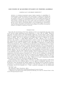 KMS STATES OF QUASI-FREE DYNAMICS ON PIMSNER ALGEBRAS