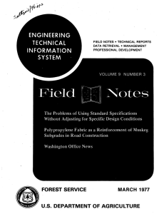 Field N-ý-Otes INFORMATION SYSTEM