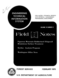 Notes Field INFORMATION SYSTEM