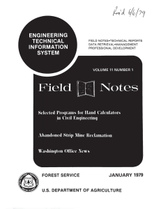 Notes Field Mee ENGINEERING