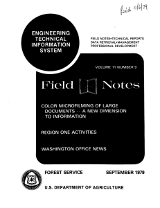Notes Fiie TECHNICAL INFORMATION