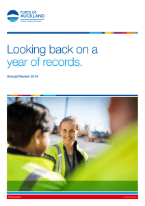 Looking back on a  year of records. Annual Review 2014