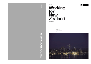 Working for New Zealand