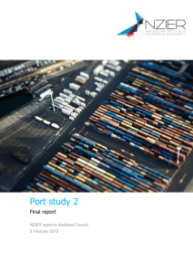 Port study 2 Final report NZIER report to Auckland Council 3 February 2015