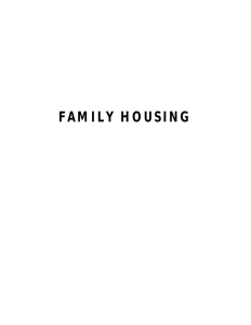 FAMILY HOUSING