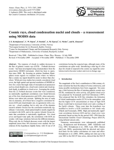 Atmospheric Chemistry and Physics