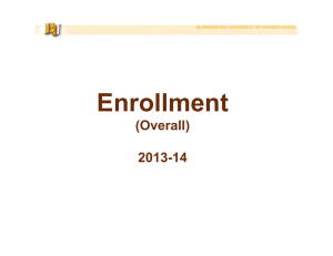 Enrollment (Overall) 2013-14