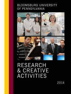 RESEARCH &amp; CREATIVE ACTIVITIES