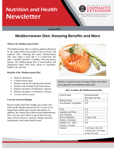 Newsletter Nutrition and Health Mediterranean Diet: Amazing Benefits and More