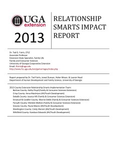   2013 RELATIONSHIP SMARTS	IMPACT