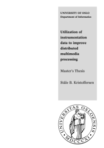 Utilization of instrumentation data to improve distributed