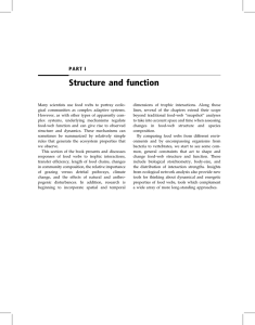 Structure and function P A R T I