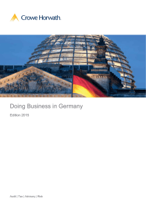 Doing Business in Germany Edition 2015