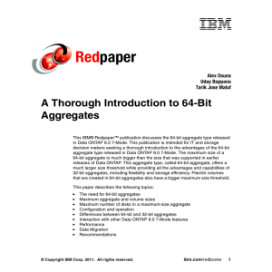 Red paper A Thorough Introduction to 64-Bit Aggregates