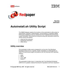 Red paper Autoinstall.sh Utility Script