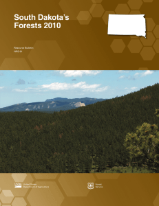 South Dakota’s Forests 2010 Resource Bulletin NRS-81