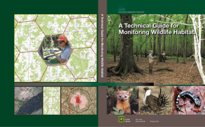 A Technical Guide for Monitoring Wildlife Habitat A T