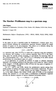 The  Hatcher-Waldhausen  map  is  a ... John Rognes