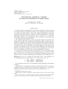 JOURNAL OF THE AMERICAN MATHEMATICAL SOCIETY Volume 13, Number 1, Pages 1–54