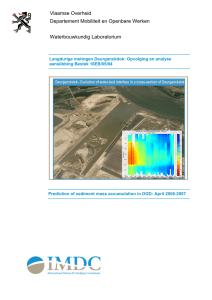 Vlaamse Overheid Departement Mobiliteit en Openbare Werken  Waterbouwkundig Laboratorium