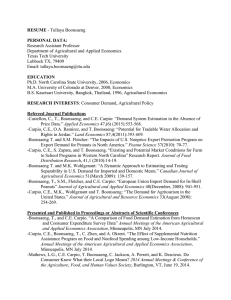 RESUME PERSONAL DATA:  Research Assistant Professor