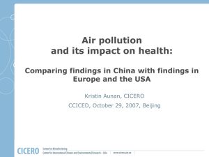 Air pollution and its impact on health: Europe and the USA