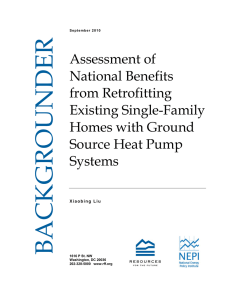 Assessment of National Benefits from Retrofitting Existing Single-Family