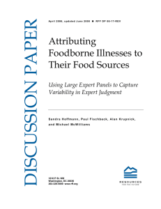 Attributing Foodborne Illnesses to Their Food Sources