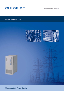 Linear MKII Secure Power Always Uninterruptible Power Supply