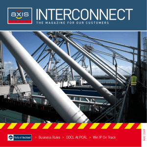 INTERCONNECT &gt; Business Rules OOCL At POAL