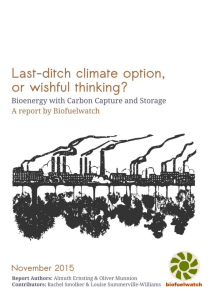 1 Last-ditch climate option, or wishful thinking?