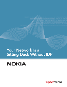 Your Network Is a Sitting Duck Without IDP