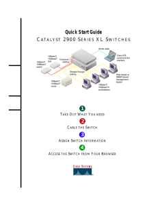 Quick Start Guide C 2900 S XL S