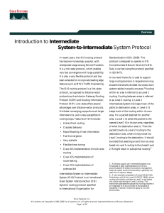 Intermediate System-to-Intermediate