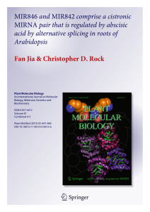 and pair that is regulated by abscisic Arabidopsis