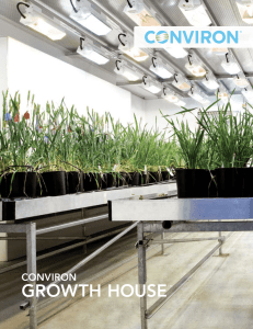 GROWTH HOUSE CONVIRON ™