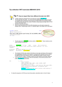 Tip 1: Tip collection VNTI exercises MBV4010 2015