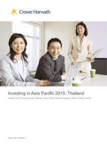 Investing in Asia Pacific 2015: Thailand